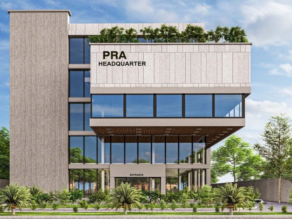 The Punjab Revenue Authority headquarter building in Lahore.